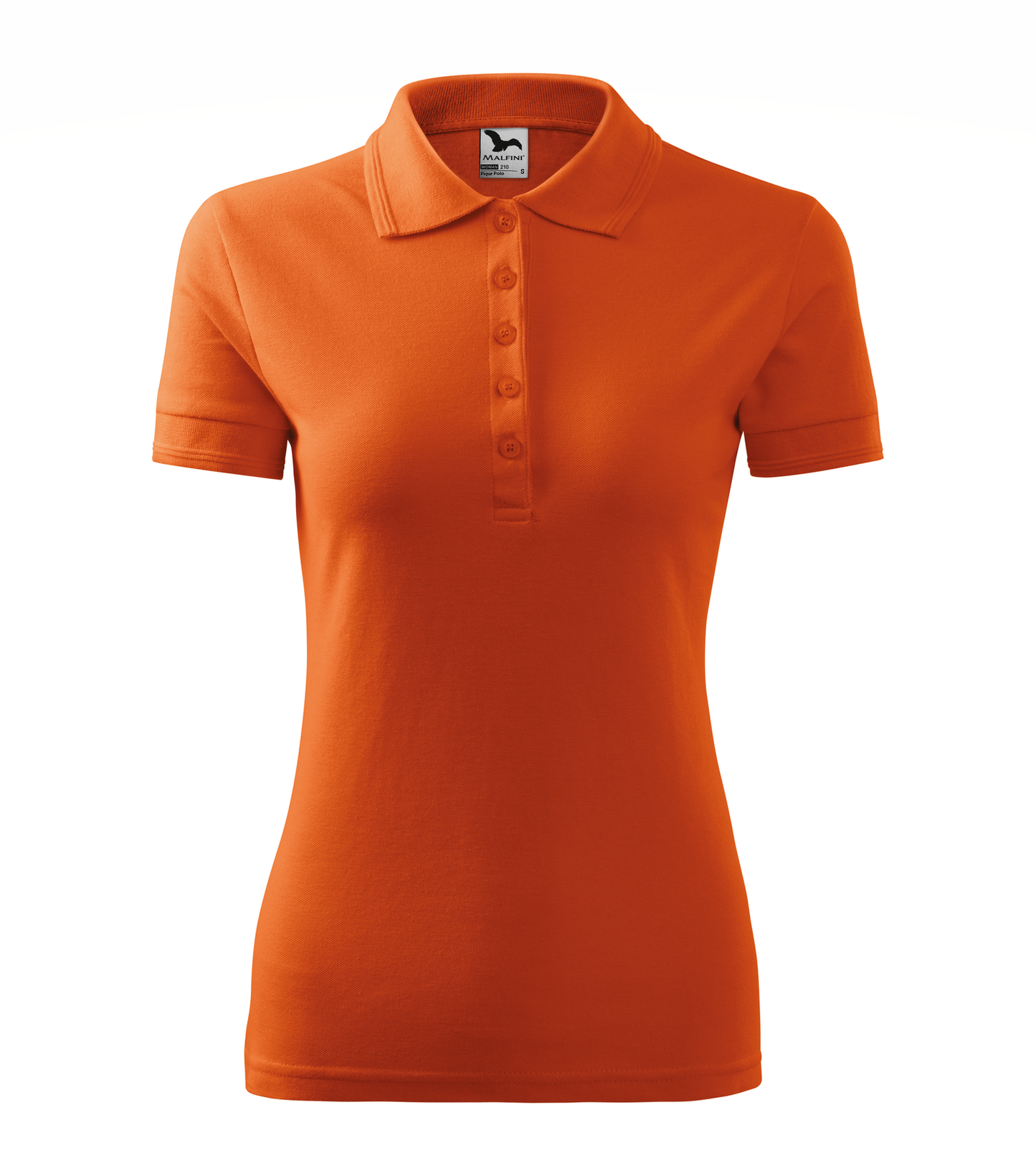 Tricou Polo Pique 210 damă portocaliu  (variantă)