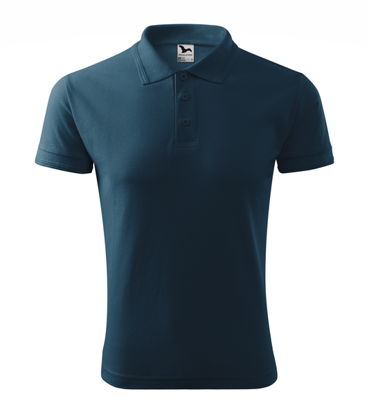 Tricou Polo Pique 203 bărbați albastru (variantă)