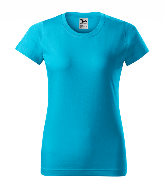 Tricou Basic 134 damă turcoaz (variantă)