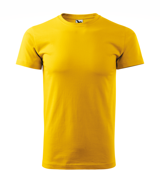 Tricou Basic 129 bărbați galben ( variantă)